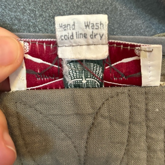 🎣 Vintage Orvis Cotton Green Vest - size M​ - Picture 7 of 11